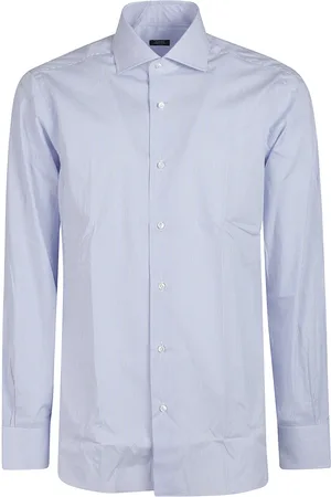 BARBA Hombre, Camisas, Azul, Talla: XL