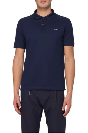 Paul & Shark Hombre, Camisetas, Azul, Talla: XL