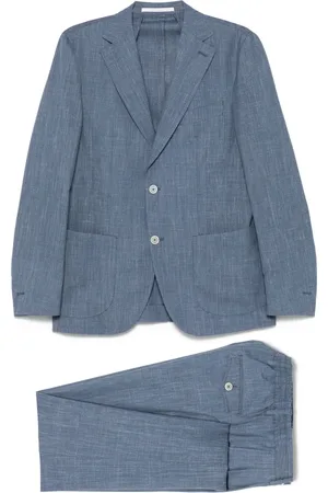 ELEVENTY Hombre, Trajes, Azul, Talla: 2XL