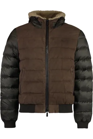 MOORER Hombre, Chaquetas, Marrón, Talla: M