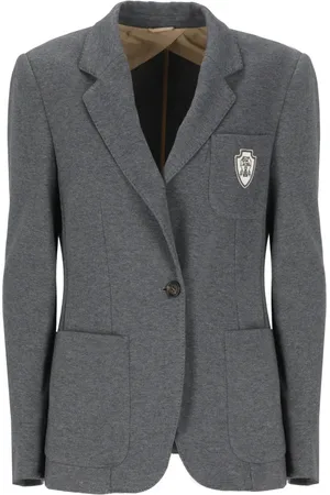 Brunello Cucinelli Mujer, Chaquetas, Gris, Talla: M