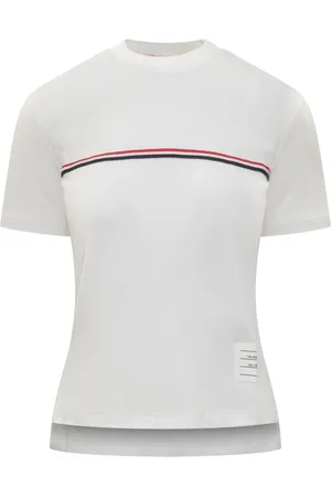 Thom Browne Mujer, Camisetas, Blanco, Talla: M