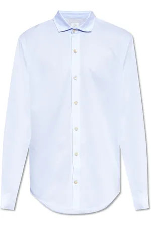 ELEVENTY Hombre, Camisas, Azul, Talla: S