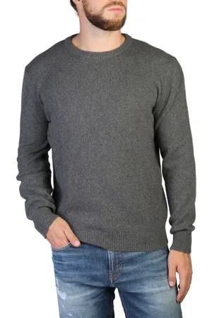 CASHMERE COMPANY Hombre, Jerseys, Gris, Talla: S