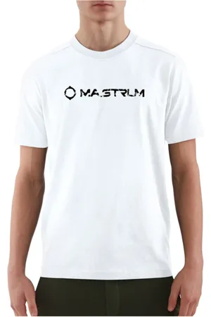 MA.STRUM Hombre, Camisetas, Blanco, Talla: M