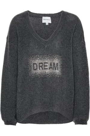 American Dreams Mujer, Jerseys, Gris, Talla: M