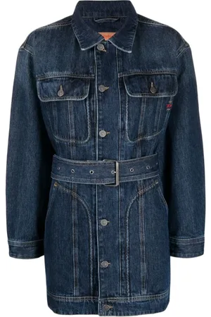 Diesel Mujer, Chaquetas, Azul, Talla: L