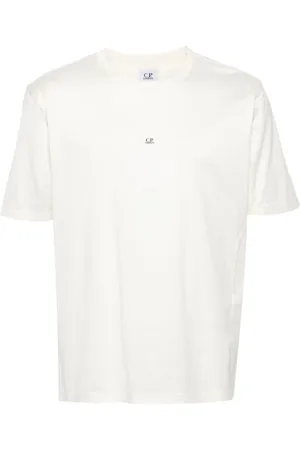 C.P. Company Hombre, Camisetas, Blanco, Talla: S