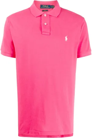Ralph Lauren Hombre, Camisetas, Rosa, Talla: L