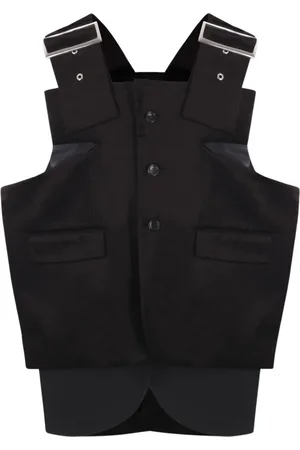 Comme des Garçons Mujer, Chaquetas, Negro, Talla: S