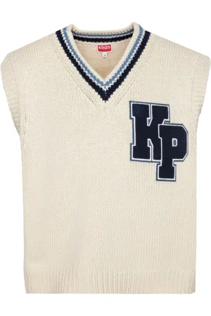 Kenzo Hombre, Jerseys, Blanco, Talla: L