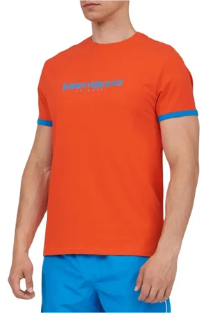 Bikkembergs Hombre, Camisetas, Naranja, Talla: 2XL