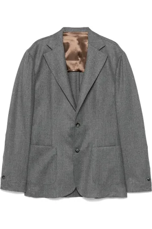 BARBA Hombre, Chaquetas, Gris, Talla: L