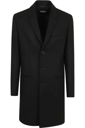 Dondup Hombre, Abrigos, Negro, Talla: L