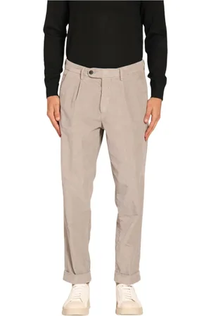 Masons Hombre, Pantalones, Gris, Talla: L