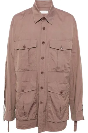 DRIES VAN NOTEN Mujer, Blusas y Camisas, Marrón, Talla: M
