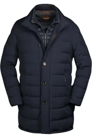 MOORER Hombre, Chaquetas, Azul, Talla: 5XL