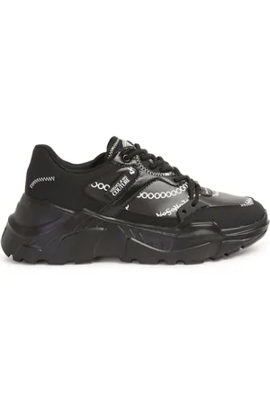 VERSACE Hombre, Zapatos, Negro, Talla: 44 EU