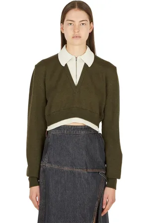 Elleme Mujer, Jerseys, Verde, Talla: M