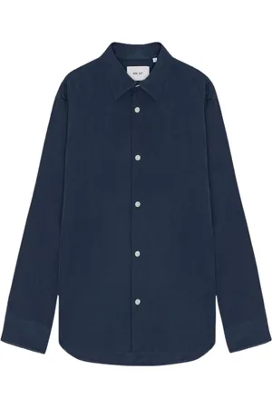 NN.07 Hombre, Camisas, Azul, Talla: L