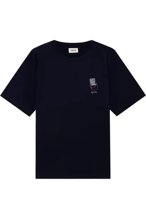 Autry Hombre, Camisetas, Azul, Talla: M