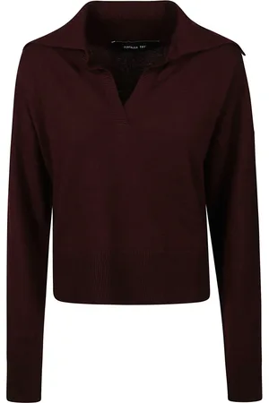 FEDERICA TOSI Mujer, Jerseys, Marrón, Talla: S