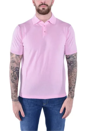 KANGRA CASHMERE Hombre, Camisetas, Rosa, Talla: S