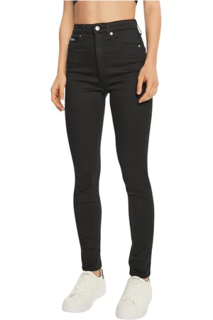 Calvin Klein Mujer, Vaqueros, Negro, Talla: W25 L30