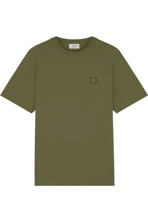 Maison Kitsuné Hombre, Camisetas, Verde, Talla: M