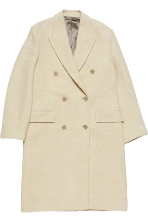 Acne Studios Mujer, Abrigos, Blanco, Talla: S