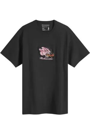 Maharishi Hombre, Camisetas, Negro, Talla: L