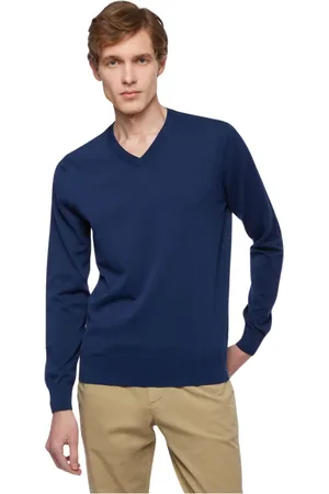 Brooks Brothers Hombre, Jerseys, Azul, Talla: S