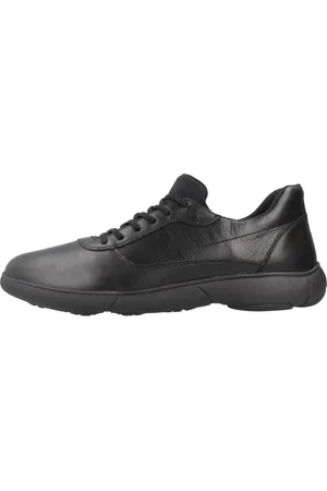 Geox Hombre, Zapatos, Negro, Talla: 43 EU