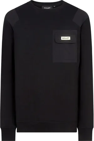 Mallet Hombre, Sudaderas, Negro, Talla: XL