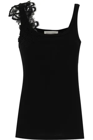 ERMANNO SCERVINO Mujer, Camisetas, Negro, Talla: M