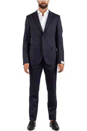 PAOLONI Hombre, Trajes, Azul, Talla: M
