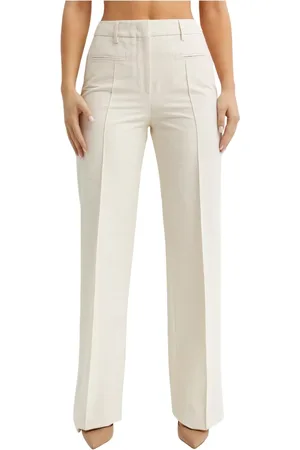 FAY Mujer, Pantalones, Blanco, Talla: L