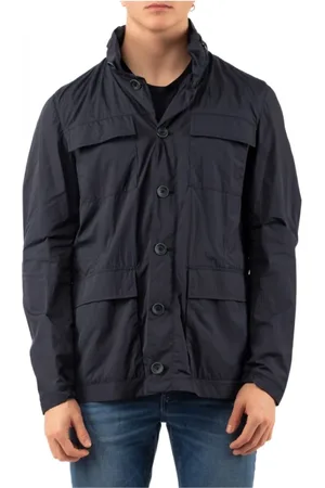 HERNO Hombre, Chaquetas, Azul, Talla: M