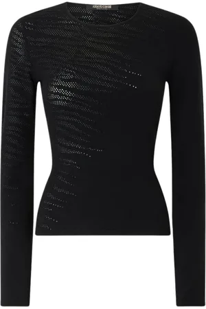 Roberto Cavalli Mujer, Jerseys, Negro, Talla: S