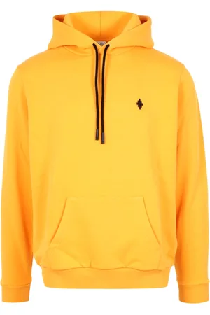MARCELO BURLON Hombre, Sudaderas, Amarillo, Talla: M