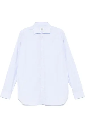 LUIGI BORRELLI NAPOLI Hombre, Camisas, Azul, Talla: L