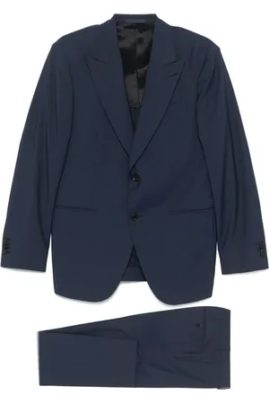 CARUSO Hombre, Trajes, Azul, Talla: M