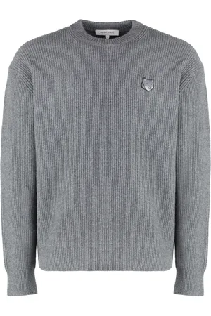 Maison Kitsuné Hombre, Jerseys, Gris, Talla: XL