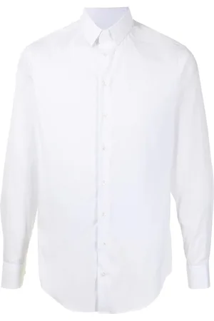 Giorgio Armani Hombre, Camisas, Blanco, Talla: 5XL