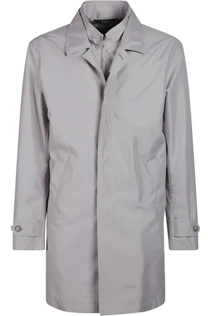 FAY Hombre, Abrigos, Gris, Talla: XL