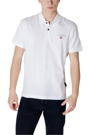 Napapijri Hombre, Camisetas, Blanco, Talla: XL