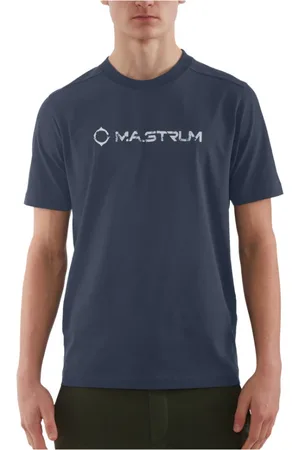 MA.STRUM Hombre, Camisetas, Azul, Talla: L