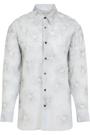DRIES VAN NOTEN Hombre, Camisas, Blanco, Talla: XL