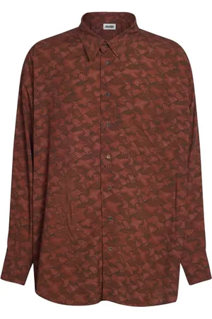 MAGLIANO Hombre, Camisas, Rojo, Talla: S