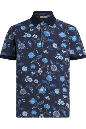 Etro Hombre, Camisetas, Azul, Talla: M